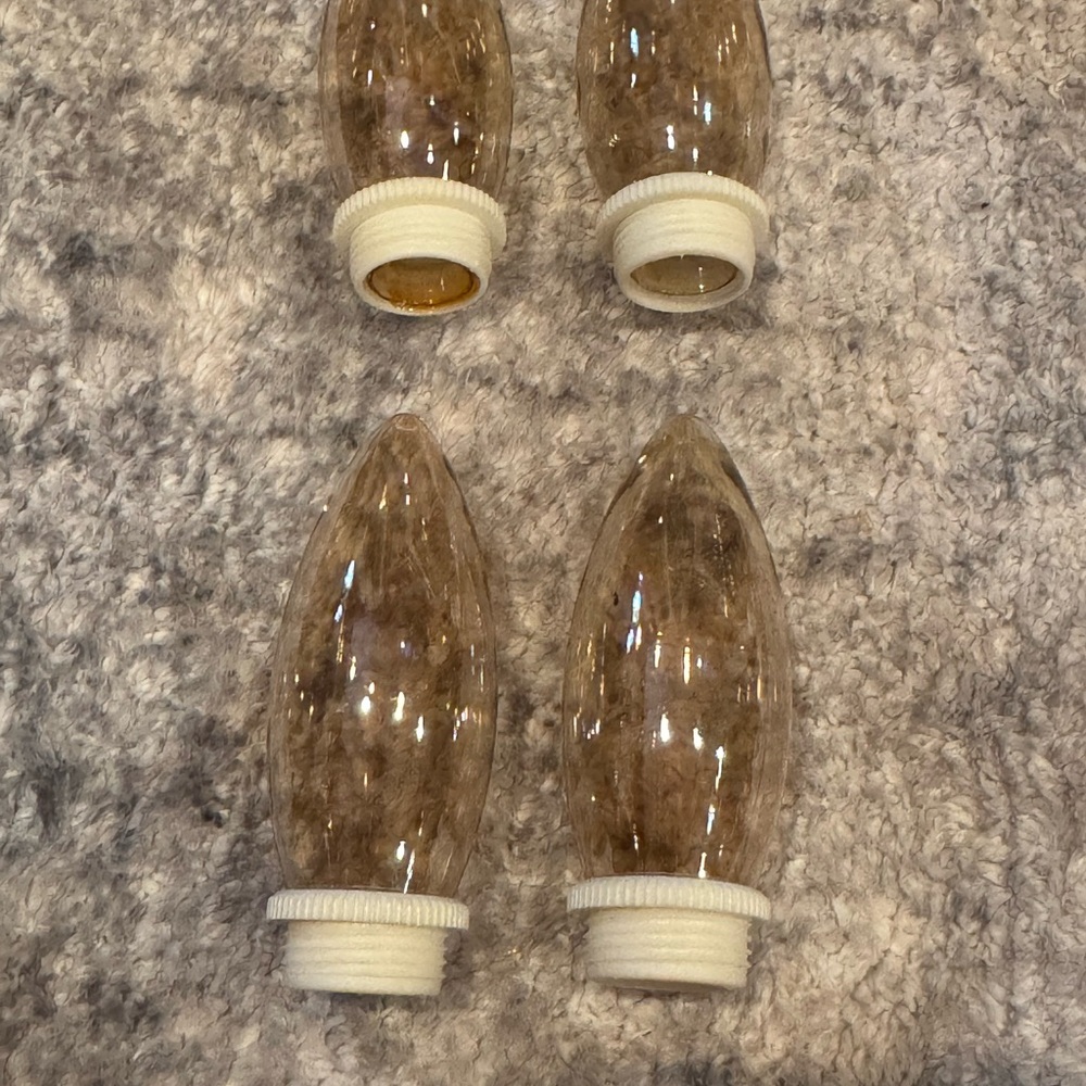 Set Of 4 Bethlehem Lights Premium Cordless Window Candles & 4 Replacement Bulbs - Picture 8 of 8